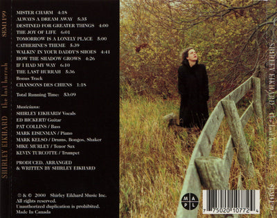 Shirley Eikhard – The Last Hurrah (CD Album)