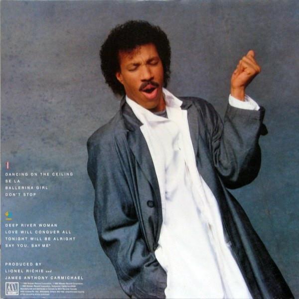 Lionel Richie ‎– Dancing On The Ceiling