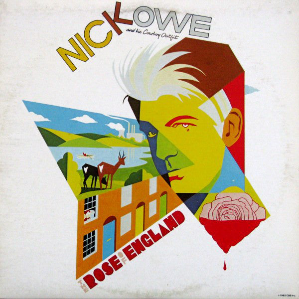 Nick Lowe And His Cowboy Outfit ‎– The Rose Of England