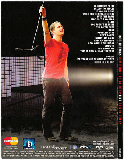 Rob Thomas – Something To Be Tour Live At Red Rocks (Concert DVD)