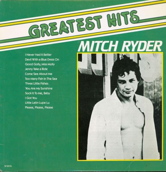 Mitch Ryder ‎– Greatest Hits – Redrum Records