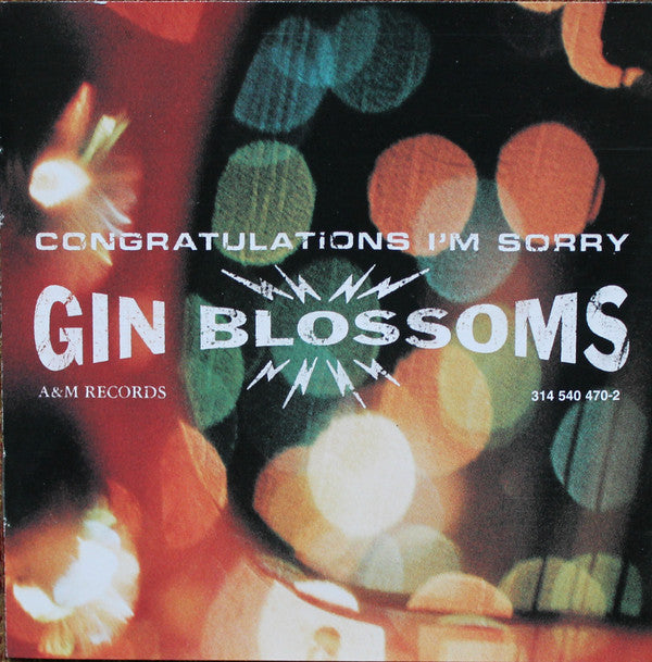 Gin Blossoms – Congratulations I'm Sorry (CD ALBUM)