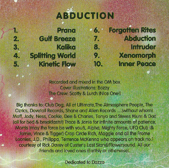 Eat Static – Abduction (CD Album)