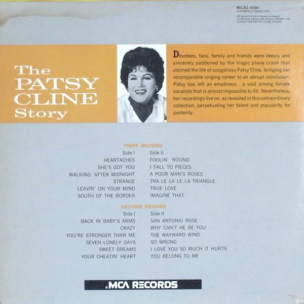 Patsy Cline ‎– The Patsy Cline Story- 2 discs