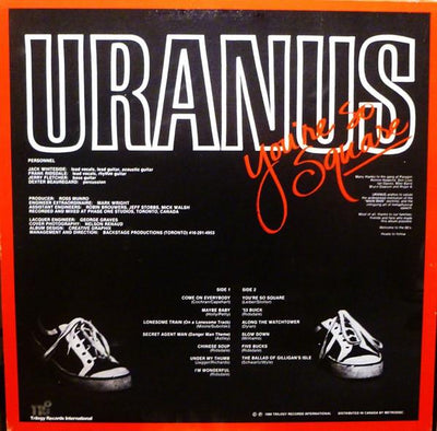 Uranus  ‎– You're So Square