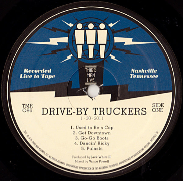 Drive-By Truckers ‎– Third Man Live (NEW PRESSING)