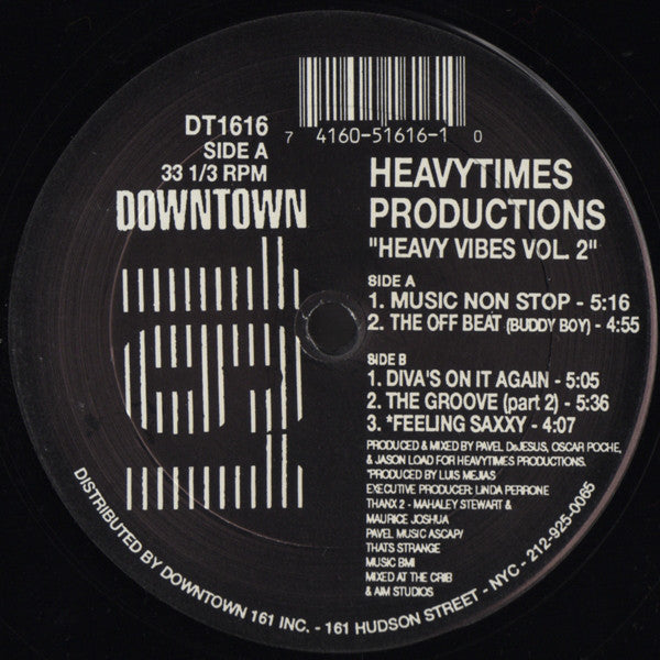 Heavytimes Productions – Heavy Vibes Vol. 2 (12" SINGLE)