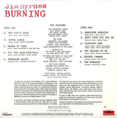Jim Byrnes ‎– Burning