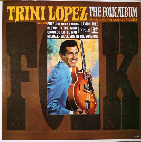 Trini Lopez ‎– The Folk Album