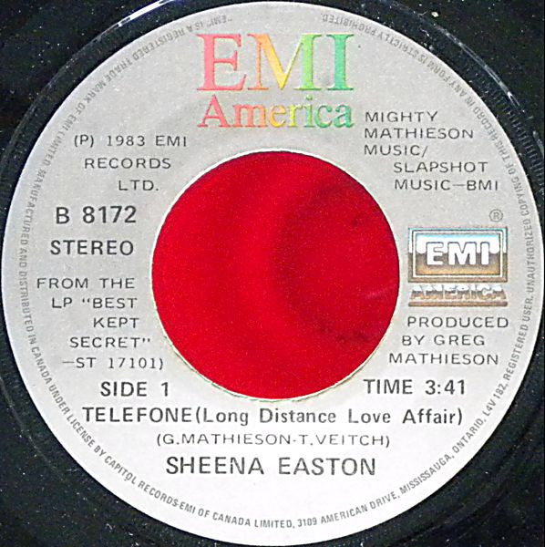 Sheena Easton – Telefone (Long Distance Love Affair)
