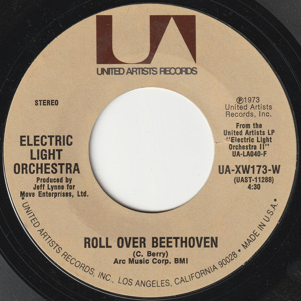 Electric Light Orchestra ‎– Roll Over Beethoven(7" 45RPM)