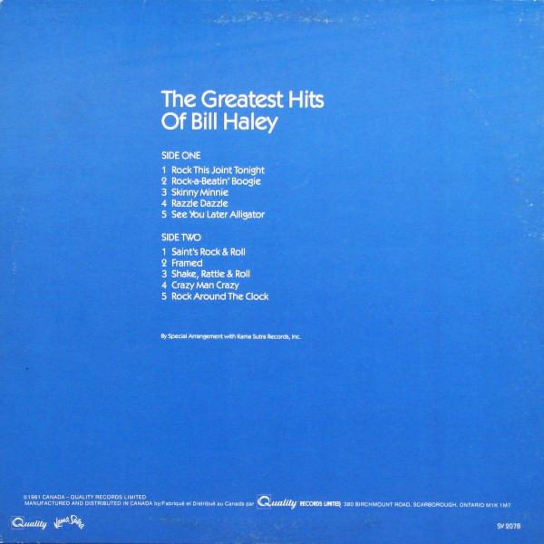 Bill Haley ‎– Greatest Hits