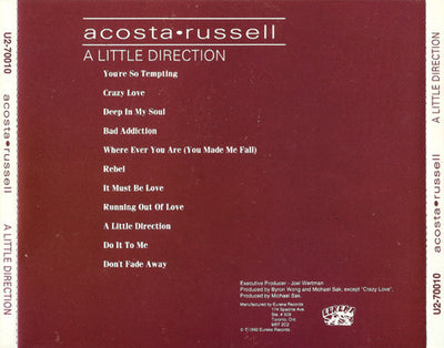Acosta ● Russell – A Little Direction (CD ALBUM)