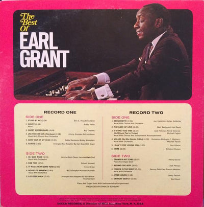 Earl Grant ‎– The Best Of Earl Grant (2 discs)