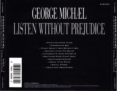 George Michael – Listen Without Prejudice Vol. 1 (CD ALBUM)