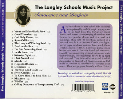 The Langley Schools Music Project – Innocence & Despair(CD Album)