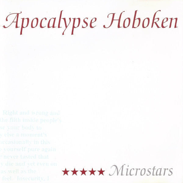 Apocalypse Hoboken – Microstars (CD Album)