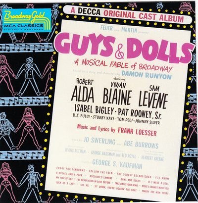 Original Cast*, Robert Alda, Vivian Blaine, Sam Levene – Guys & Dolls - A Musical Fable Of Broadway (CD Album)