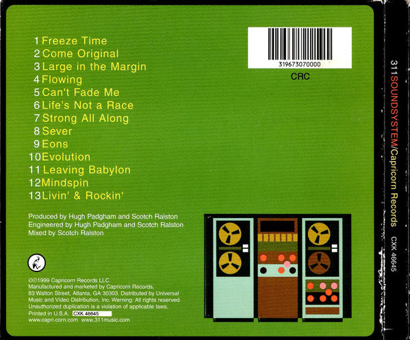 311 – Soundsystem (CD ALBUM)