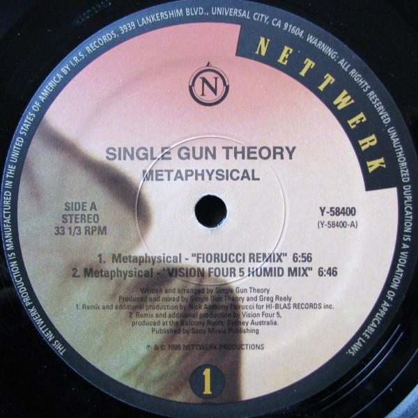 Single Gun Theory ‎– Metaphysical (12" SINGLE)