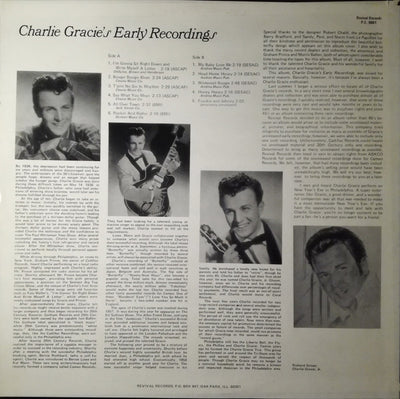 Charlie Gracie – Early Recordings