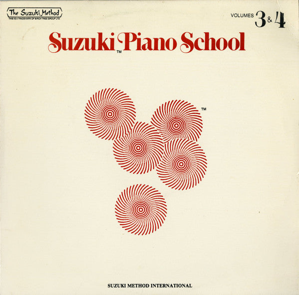 Meiko Miyazawa – Suzuki Piano School: Suzuki Method, Vol. 3 & Vol. 4