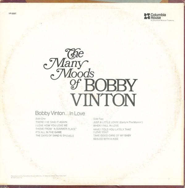 Bobby Vinton ‎– The Many Moods Of Bobby Vinton (2 discs)