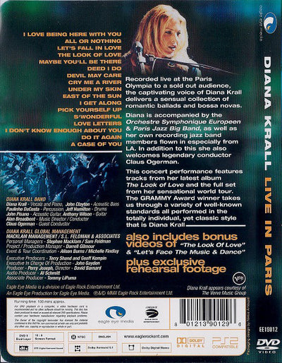 Diana Krall – Live In Paris (CONCERT DVD)