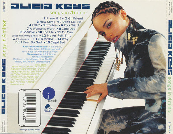 Alicia Keys – Songs In A Minor (CD ALBUM)