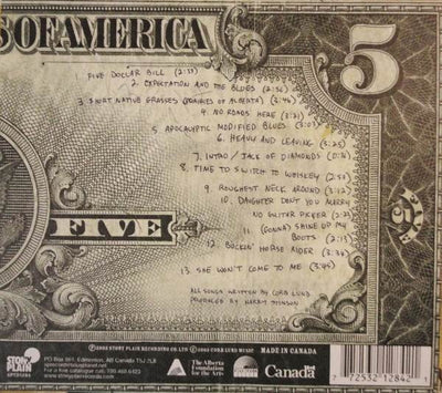 The Corb Lund Band – Five Dollar Bill (CD Album)