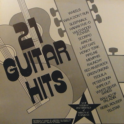 Various ‎– 21 Guitar Hits