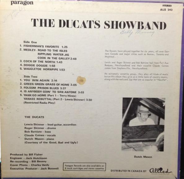 The Ducats Showband ‎– The Ducats Showband