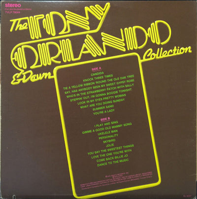 Tony Orlando & Dawn ‎– The Tony Orlando & Dawn Collection