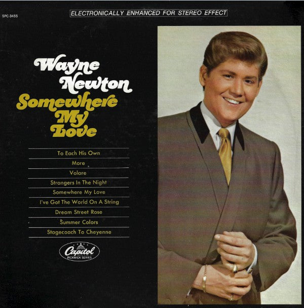 Wayne Newton ‎– Somewhere My Love