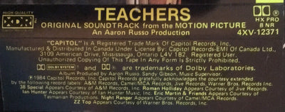 Various – Original Soundtrack From The Motion Picture "Teachers" (CASSETTE)