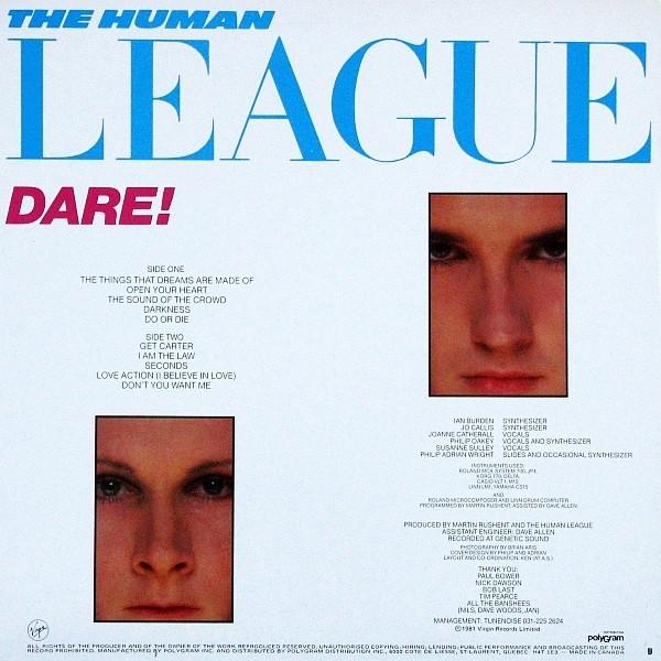 The Human League ‎– Dare!