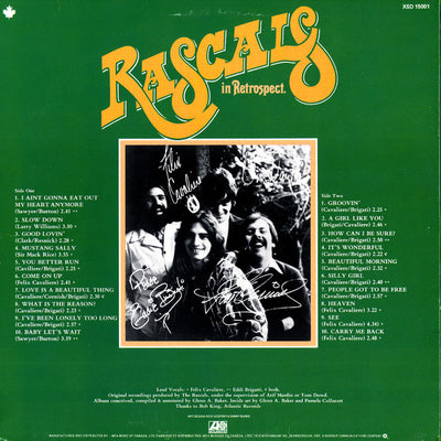 The Rascals ‎– In Retrospect.