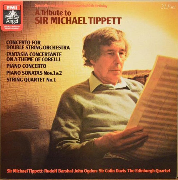 Various ‎– A Tribute To Sir Michael Tippett