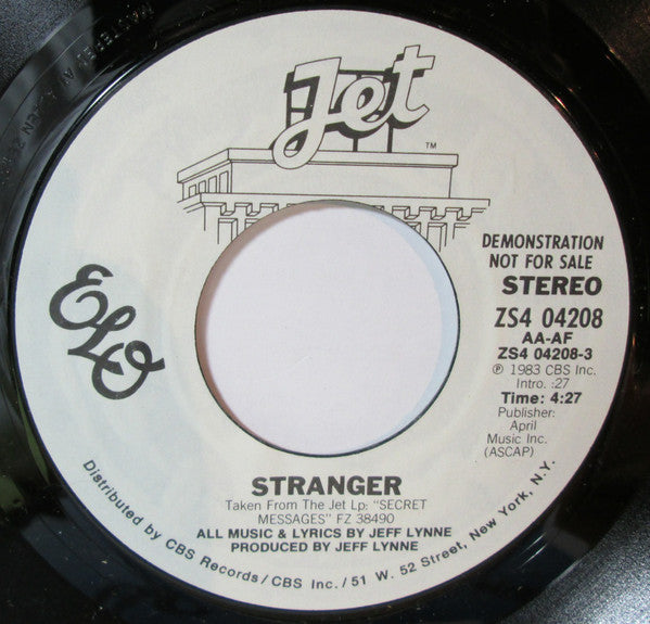 ELO* ‎– Stranger