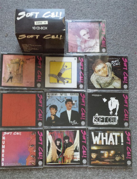 Soft Cell – 12" Mixes On CD -(10 x CD Album)  Maxi-Single-Box set