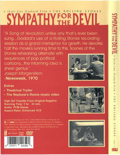 The Rolling Stones – Sympathy For The Devil (DVD)