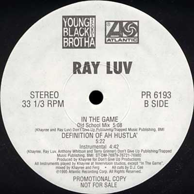 Ray Luv – In The Game (12" SINGLE)