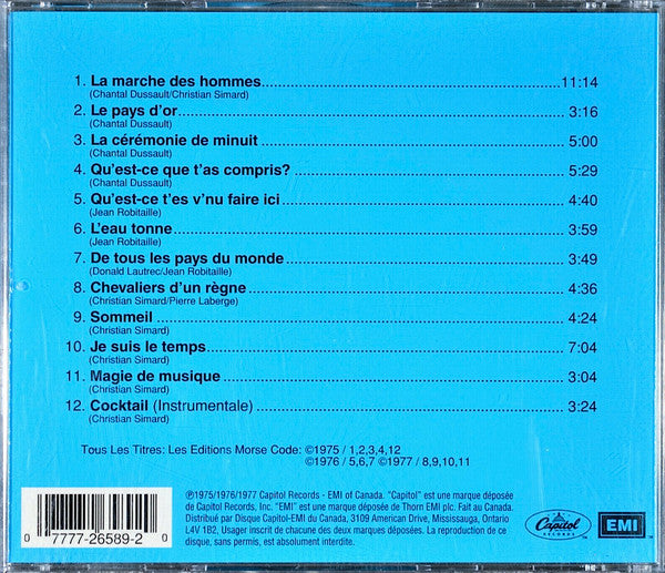 Morse Code – Les Grands Succès De Morse Code (CD Album)