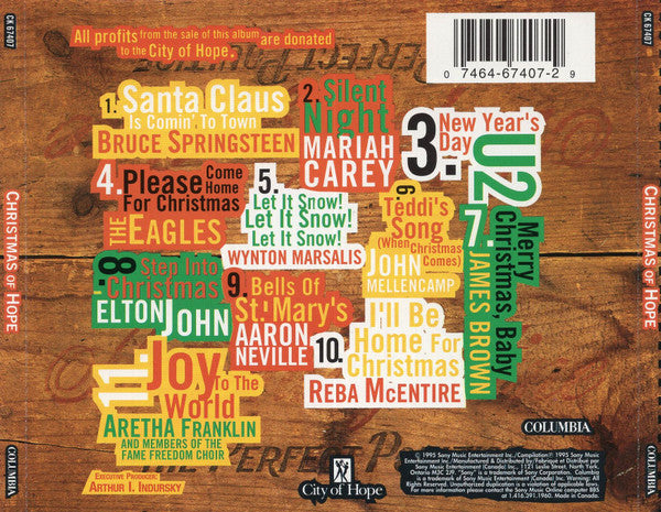Various – Christmas Of Hope (CD ALBUM)