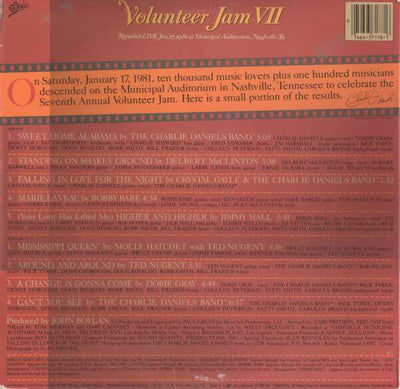 The Charlie Daniels Band ‎– Volunteer Jam Vll