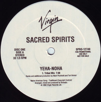 Sacred Spirits – Yeha-Noha (2 x 12" SINGLE)