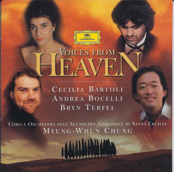 Cecilia Bartoli, Andrea Bocelli, Bryn Terfel, Coro* E Orchestra Dell'Accademia Nazionale Di Santa Cecilia*, Myung-Whun Chung ‎– Voices From Heaven (CD ALBUM)