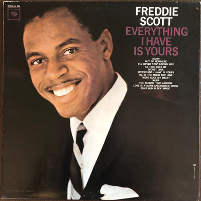 Freddie Scott  – Everything I Have Is Yours