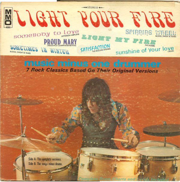 Music Minus One ‎– Light Your Fire (Music Minus One Drummer)