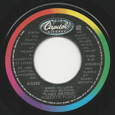 Peabo Bryson / Roberta Flack – Tonight, I Celebrate My Love (7" Single 45)